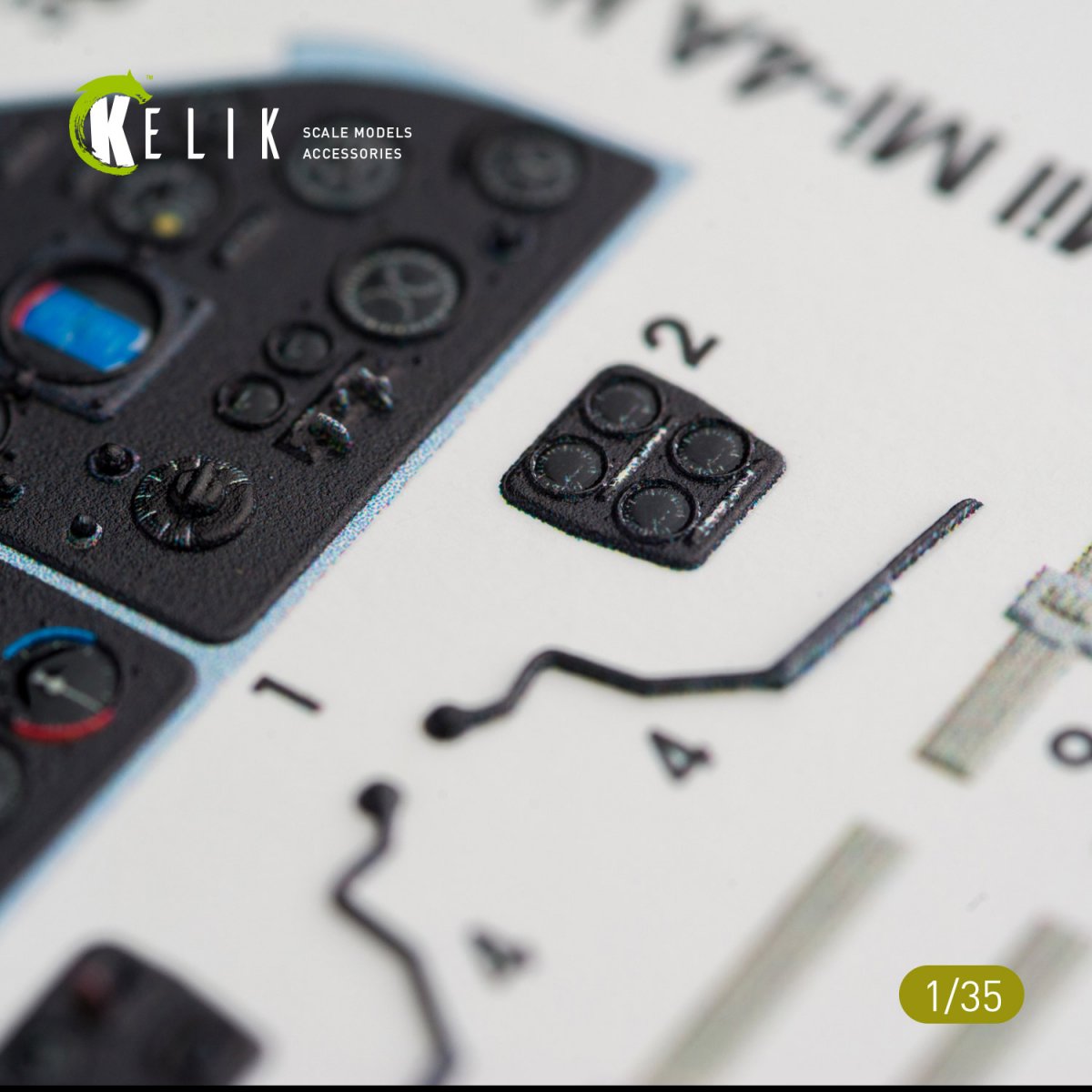 KELIK K35004 MI-4 INTERIOR 3D DECALS FOR TRUMPETER KIT 1/35 – Bild 4