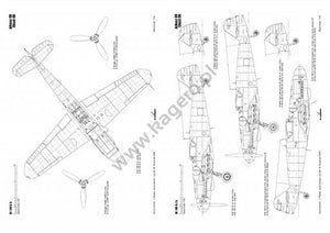 Kagero 3022 Bf 109 G/K vol.II (bez kalkomanii) EN/PL – Bild 5