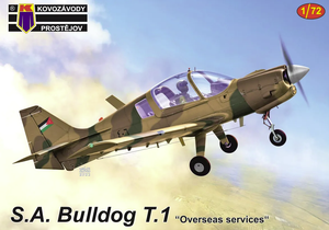 Kovozavody Prostejov KPM0301 SA Bulldog T.1 &amp;quot;Services outre-mer&amp;quot; 1/72