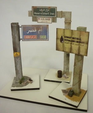 RT-Diorama 35583 Traffic sign holder No.2 1/35 – imagen 2