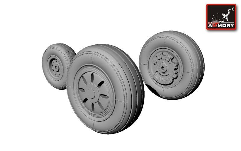Armory Models AW48305 Canadian F-35 Lightning-II wheels 1/48 – Bild 2