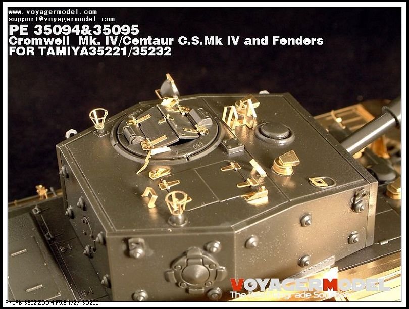 Voyager Model PE35094 Cromwell Mk. IV/Centaur C.S.Mk IV (For TAMIYA 35221/35232) 1/35 – Bild 8