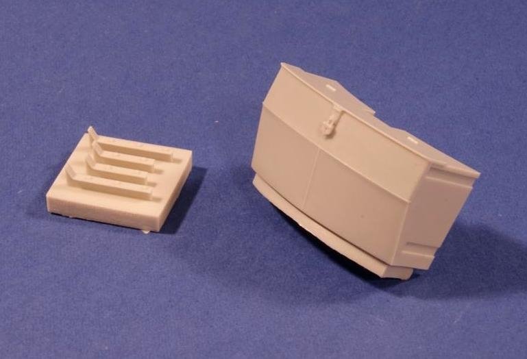 Panzer Art RE35-163 Stowage bin for Tiger I tank (502&amp;amp;503 sPzAbt.) 1/35 – zdjęcie 3