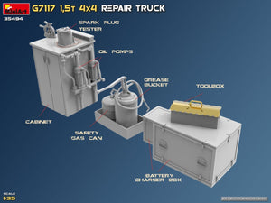 MiniArt 35494 G7117 1.5T 4x4 Repair Truck 1/35 – image 46