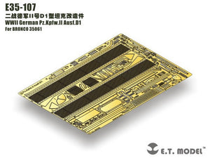E.T. Model E35-107 WWII German Pz.Kpfw.II Ausf.D1 (For BRONCO 35061) 1/35