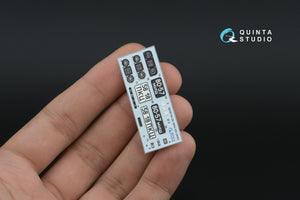 Quinta Studio QD35134 ZIL-MMZ-555 3D-Printed coloured Interior on decal paper (AVD) 1/35 – immagine 5