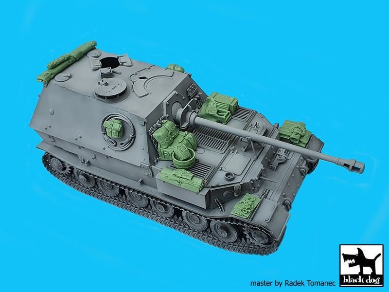 Black Dog T35227 German tank Elefant Sd.Kfz 184 accessories set 1/35 – zdjęcie 3