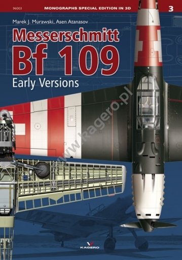 Kagero 96003 Messerschmitt Bf 109 Early Versions EN