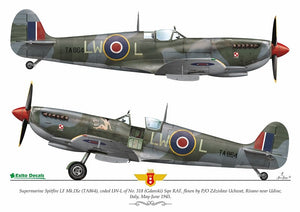 Exito ED72003 DECALS Sexy Spitfires - Supermarine Spitfire LF Mk Vb - VIII - IXe 1/72 – zdjęcie 5