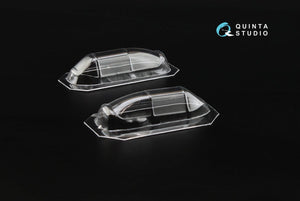Quinta Studio QC48001-S Yak-3 vacuformed clear canopy 1 pcs (for 4814 Zvezda kit) 1/48 – Bild 5