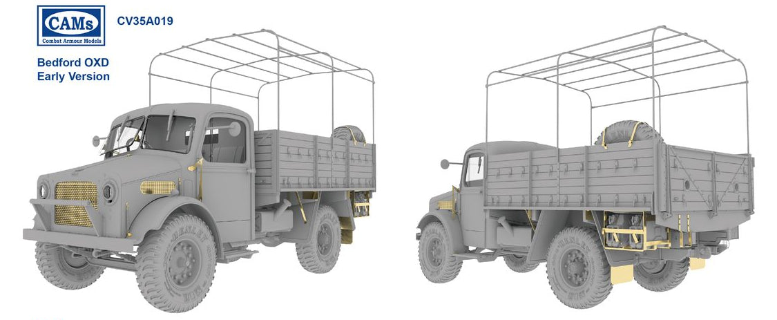 Riich CV35A019 Bedford GS Lorry OXD Mk. I Early / Late Production w/ Interior 2 in 1 1/35 – Bild 4