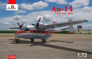 Modèle A 72224 An-14 Code OTAN CLOD 1/72
