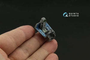 Quinta Studio QD72060 Su-35S 3D-Printed &amp;amp; coloured Interior on decal paper (GWH) 1/72 – immagine 10
