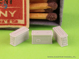 Master GM-35-091 M1 Ammo Boxes for Browning M1919 Rifle .30cal (7.62mm) (6 pcs.) - CLOSED 1/35 – image 2