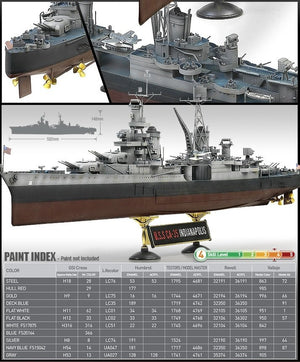 Maquette Academy 14107 USS INDIANAPOLIS (1/350) – image 3