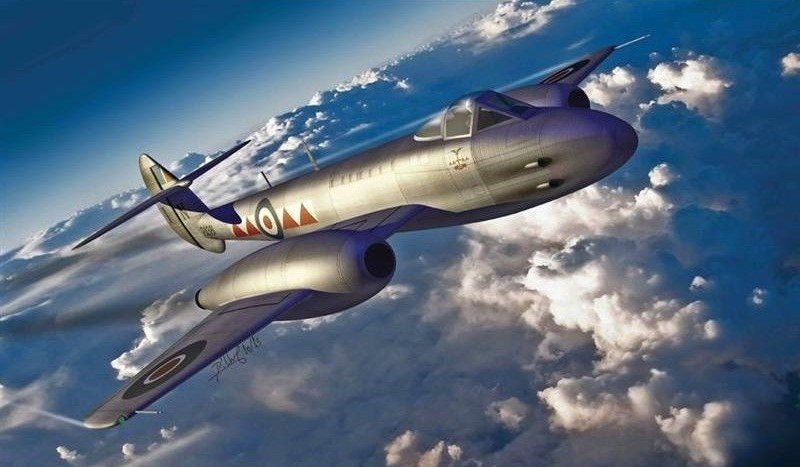 HK Models 01E06 Gloster Meteor F.4 1/32 – Bild 2