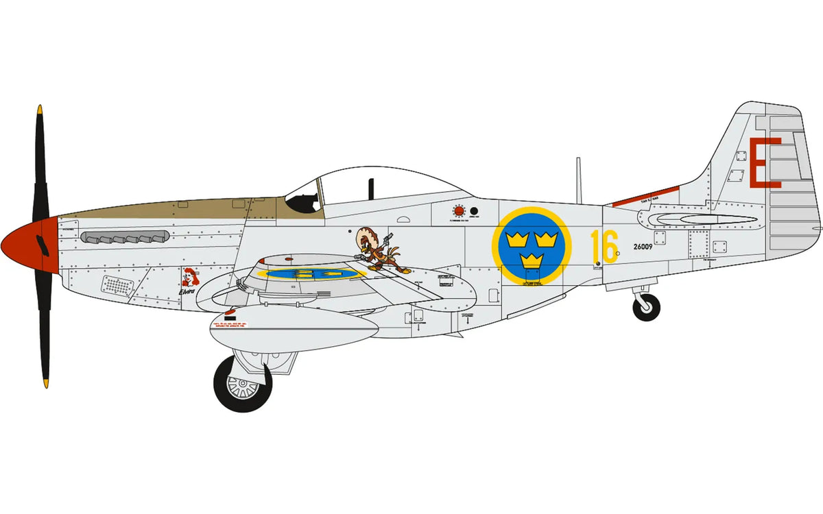 Airfix 40004 Swedish Air Force 100th Anniversary Set - 1/72 – immagine 3