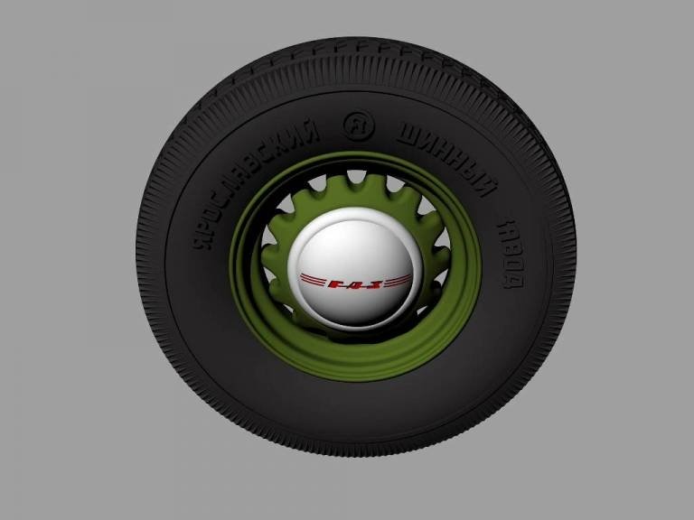 Panzer Art RE35-507 GAZ M1 road wheels (Jaroslavskij Zavod) 1/35 – Bild 2