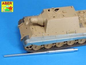 Aber 35L-084 128mm PaK 44 L/55 gun barrel for Sd.Kfz.186 Jagdtiger 1/35 – zdjęcie 4