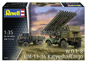 Revell 03338 W.O.T. 8 BM-13-16 Katyusha/ Cargo 1/35 – imagen 2