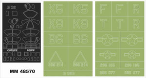Montex MM48570 B-26B MARAUDER for ICM 48320 1/48
