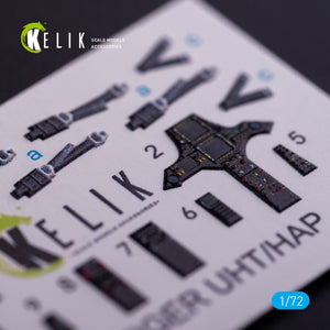 KELIK K72089 Eurocopter Tiger UHT/HAP interior 3D decals for Revell kit 1/72 – Bild 4