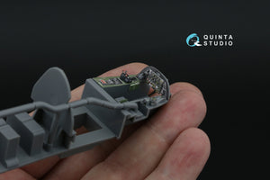 Quinta Studio QD+48555 Bristol Beaufighter NF.Mk.VI 3D-Printed &amp;amp; coloured Interior on decal paper (Tamiya) (with 3D-printed resin parts) 1/48 – immagine 12