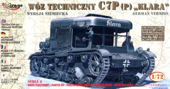 Mirage Hobby 72892 Wóz techniczny C7P (p) Klara wersja niemiecka 1/72