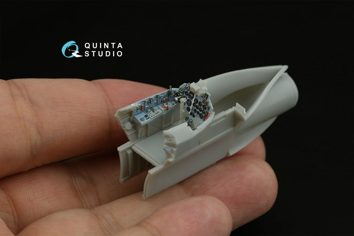 Quinta Studio QDS-72168 Su-17M3 3D-Printed coloured Interior on decal paper (Modelsvit) (small version) 1/72 – Bild 6
