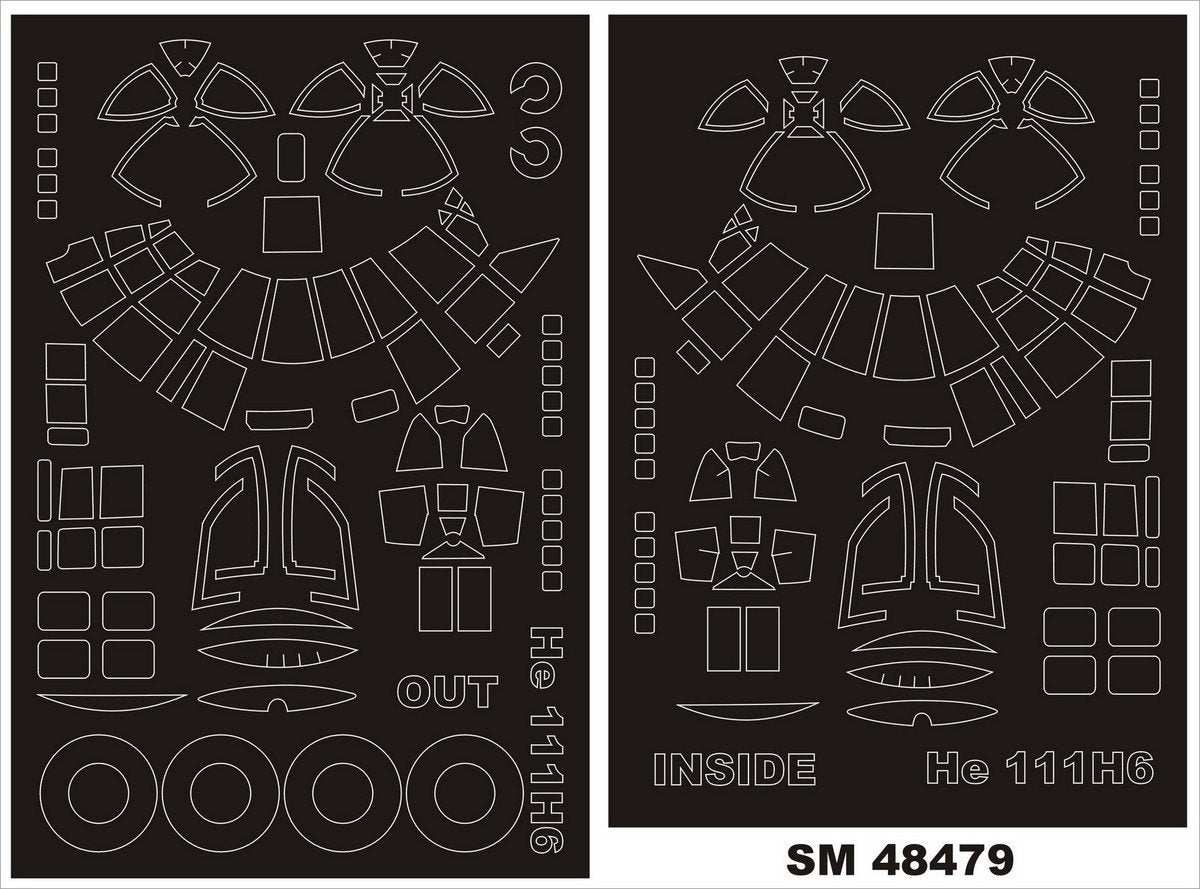 Montex SM48479 He-111H-6 ICM 1/48