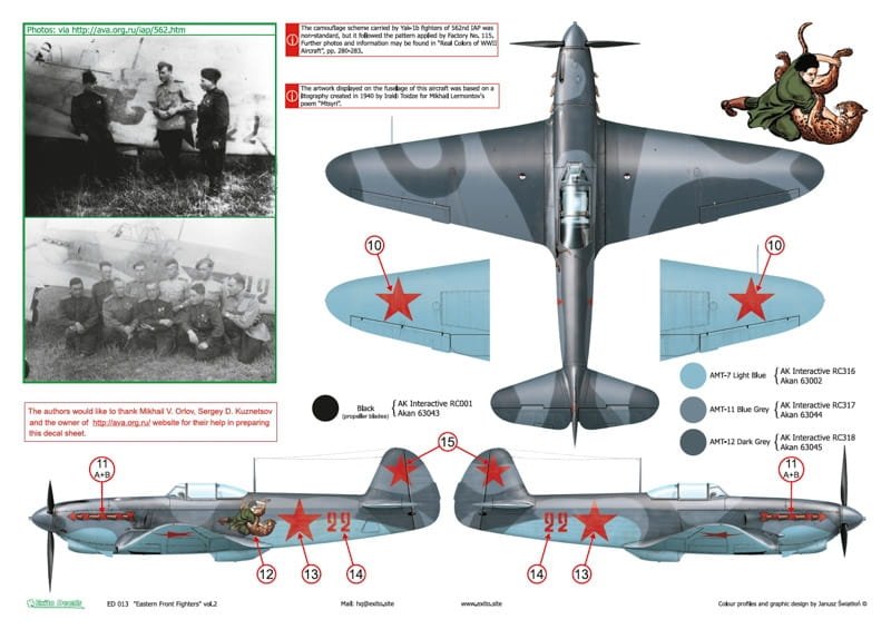 Exito ED48013 Eastern Front Fighters 2 1/48 – immagine 3