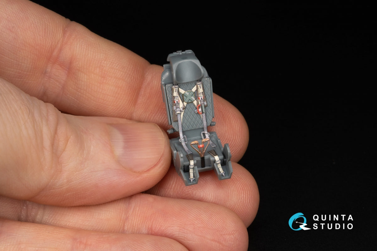 Quinta Studio QD+48577 MiG-21MF Fishbed-J (Moscow plant) 3D-Printed &amp;amp; colored Interior on decal paper (Eduard) (with 3D-printed resin parts) 1/48 – image 5