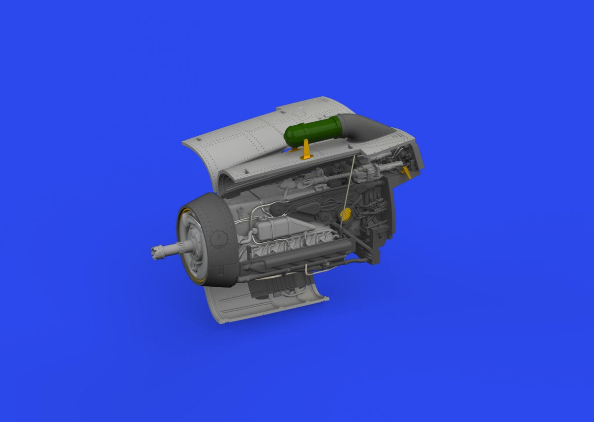 Eduard 672350 Bf 109F engine PRINT EDUARD 1/72 – Bild 3