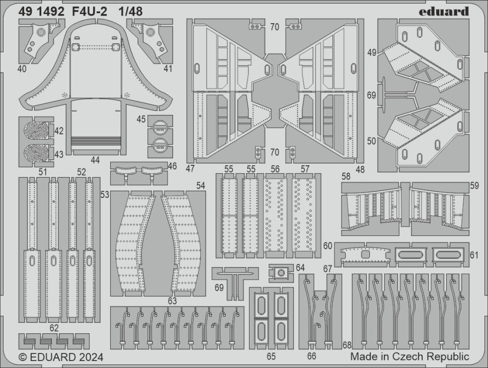 Eduard 491492 F4U-2 HOBBY BOSS 1/48 – imagen 2