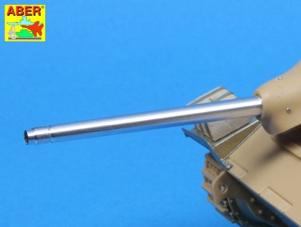 Aber 35L-121 German early 75 mm Pak39 L/48 barrel for Hetzer without muzzle brake Tamiya 1/35 – immagine 5