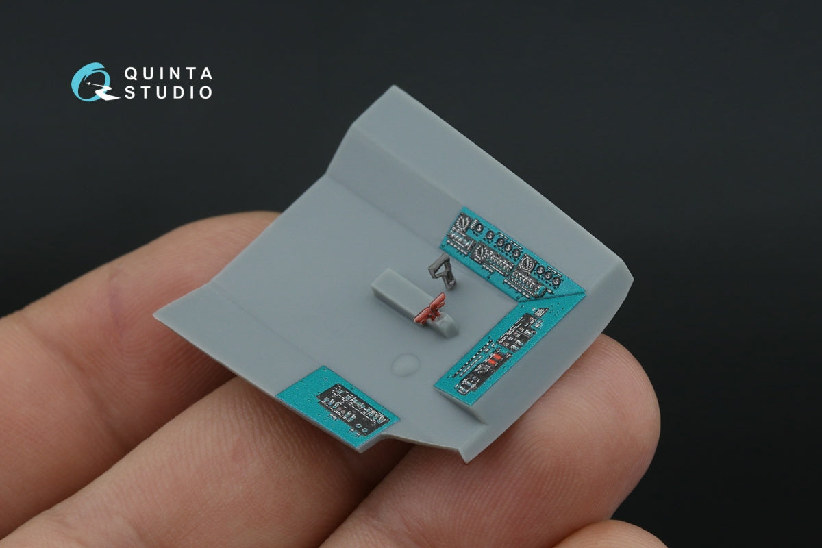 Quinta Studio QDS-48570 Mi-24A 3D-Printed &amp;amp; coloured Interior on decal paper (Trumpeter) (small version) 1/48 – Bild 13
