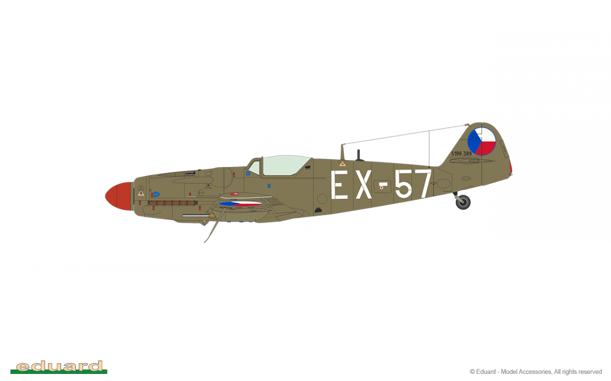 Eduard 70151 Avia S-199 bubble canopy 1/72 – immagine 11