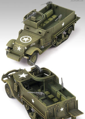 Academy 13408 M3 HALF TRACK &amp;amp; 1/4ton AMPHIBIAN VEHICLE 1/72 – immagine 4