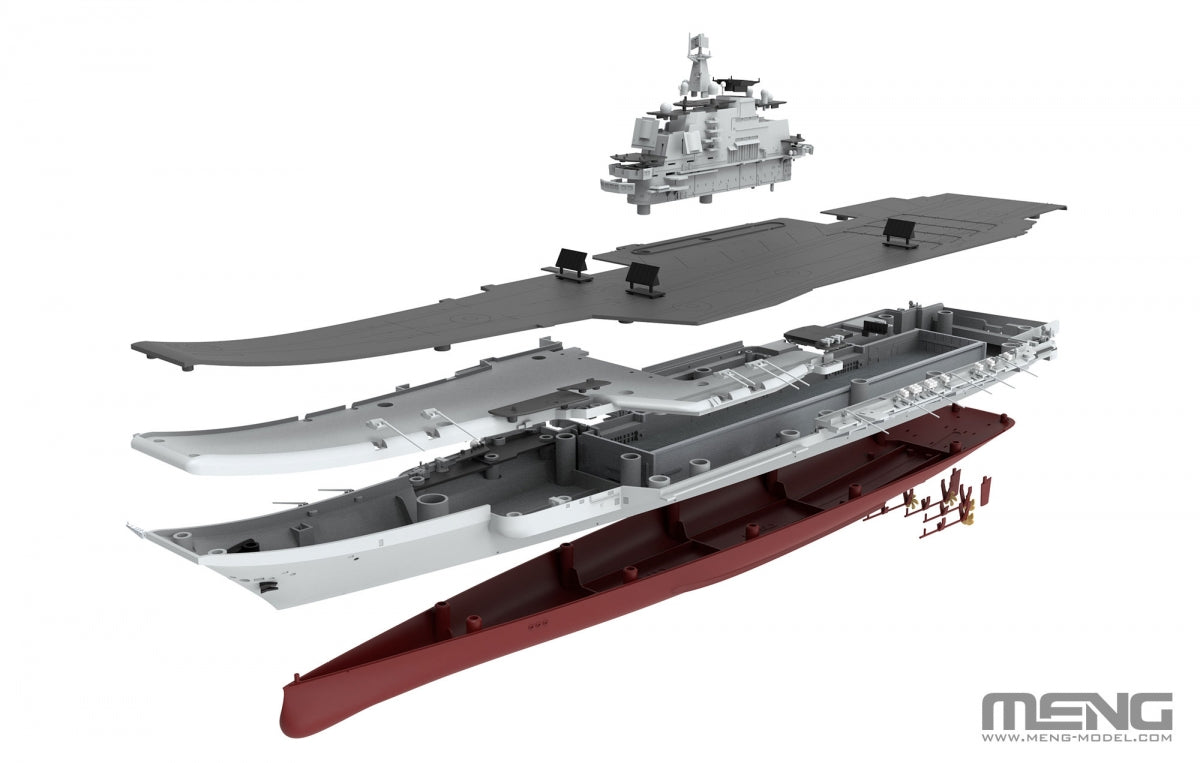 Meng Model PS-010 Aircraft Liaoning 1/700 – imagen 5