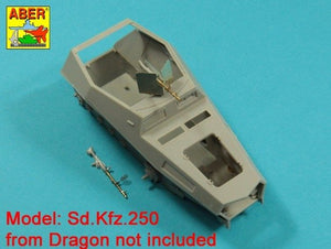Aber 35L-169 Lufa do niemieckiego karabinu MG34 z pancerną osłoną 1/35 – Bild 7