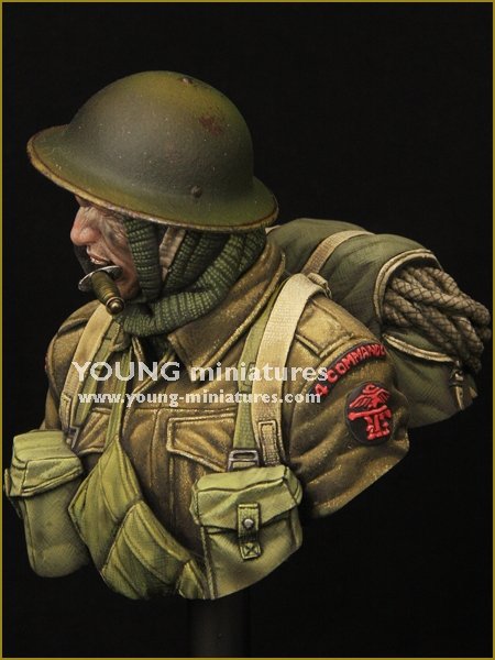 Young Miniatures YM1853 British Commandos WWII 1/10 – imagen 3