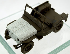 Panzer Art RE35-713 Willys “Jeep” winter canvas cover 1/35 – Bild 4
