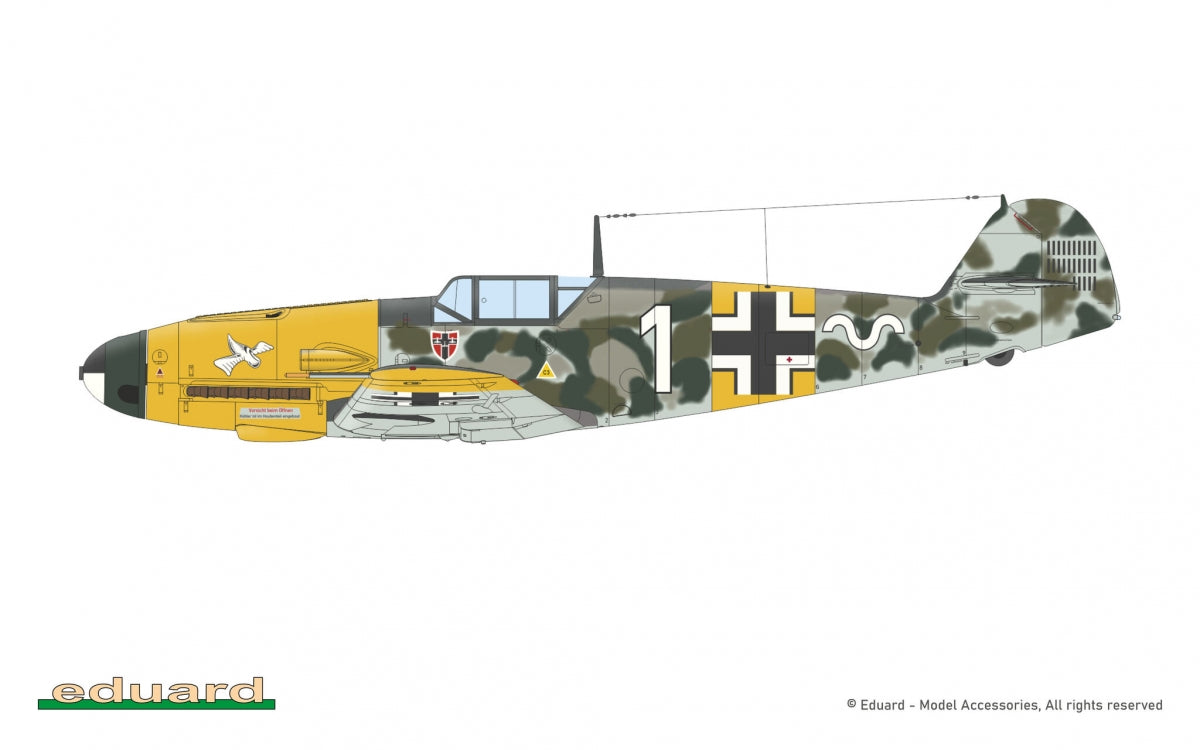 Eduard 7474 Bf 109F-2 - The Weekend Edition 1/72 – image 6