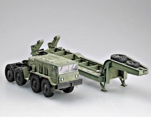 Trumpeter 00211 MAZ-537G intermediate type with MAZ/ChMZAP 5247G semi-trailer 1/35 – zdjęcie 12