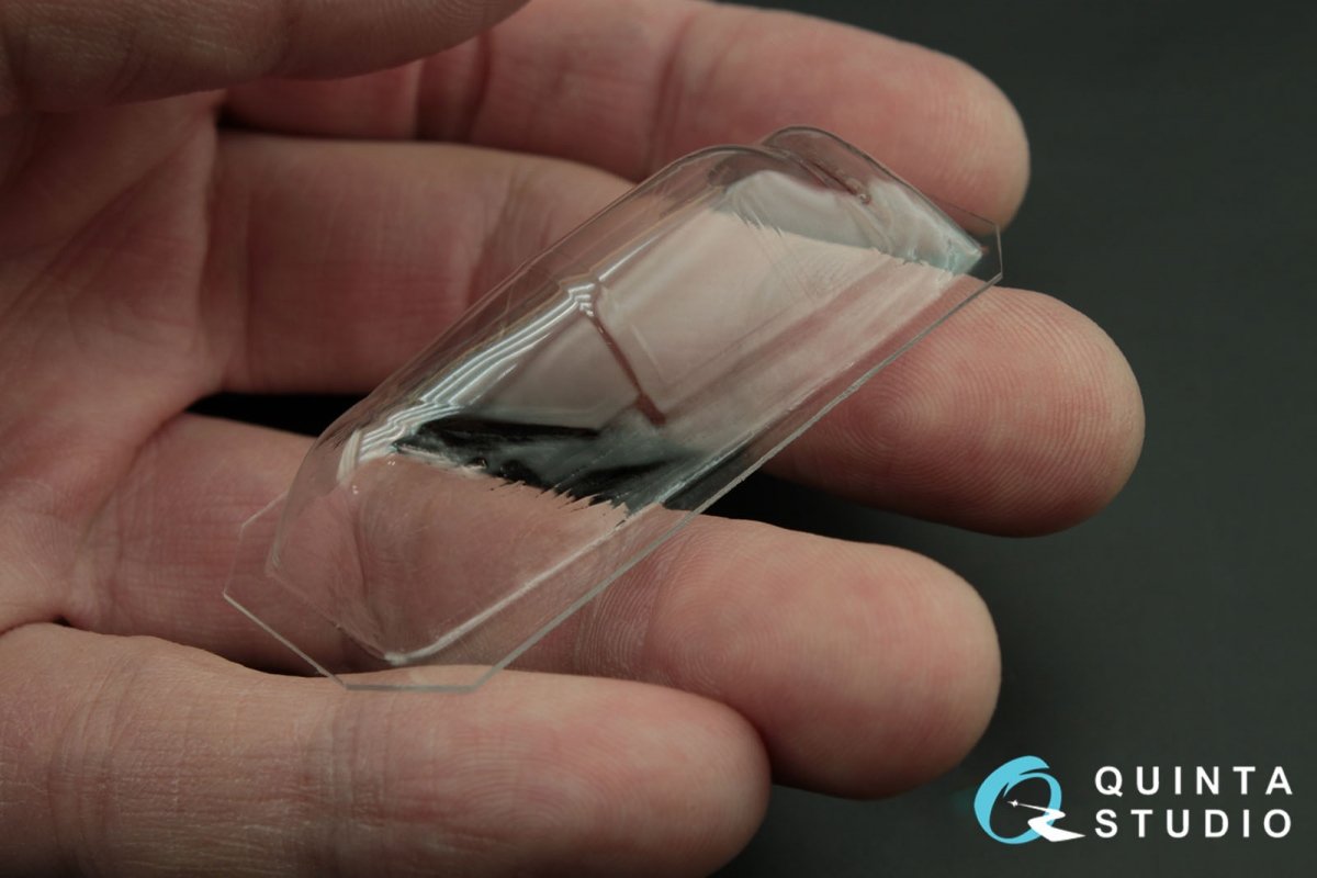 Quinta Studio QC48016 Polikarpov I-185 vacuformed clear canopy (for ARK kit) 1/48 – immagine 4
