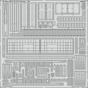 Eduard 491465 B-17F bomb bay EDUARD 1/48 – immagine 2