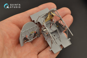 Quinta Studio QD32104 Fiat CR.42 3D-Printed &amp;amp; coloured Interior on decal paper (ICM) 1/32 – Bild 2