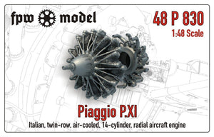 FPW Model 48P830 Piaggio P.XI 1/48