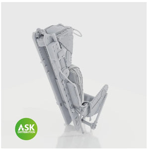 Art Scale Kit A32043 Ejection Seat - M.B Mk.2 with Seat Belts, rec. for Gloster Meteor F.8/FR9 Revell 1/32 – immagine 2