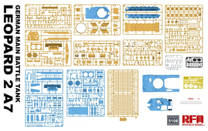 Rye Field Model 5108 Leopard 2 A7 German Main Battle Tank 1/35 – immagine 3